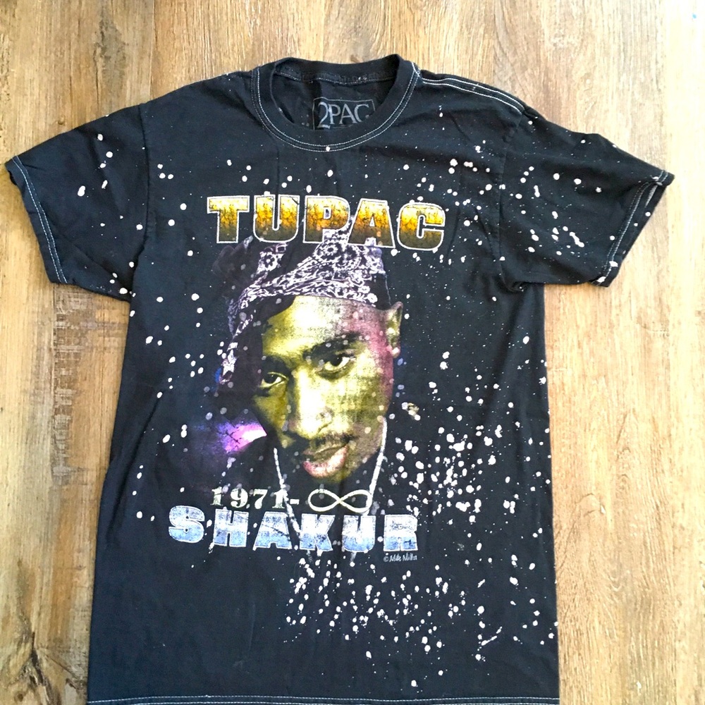 2Pac Memoriam Vintage Style T-Shirt Size Small/XS
